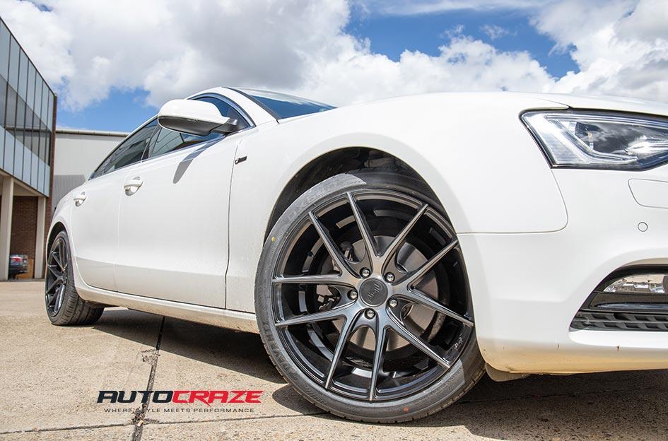 AUDI-A5-TARGA-BLACK---MACHINED-WITH-DOUBLE-DARK-TINT